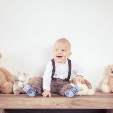 Babyshooting-Kuscheltiere