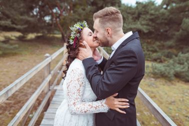 Hochzeitsshooting in den Duenen Frankfurt