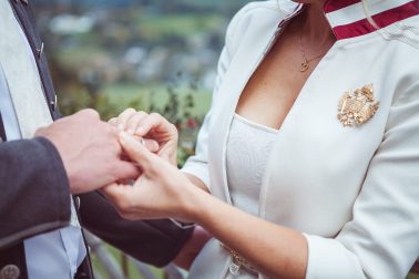 Trachtenhochzeit auf der Ganslernalm in Kitzbühel