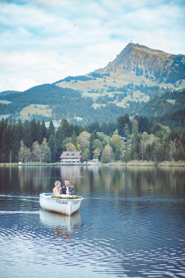 Trachtenhochzeit auf der Ganslernalm in Kitzbühel