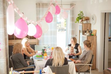 Babyparty feiern