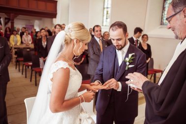 Hochzeit in der Sankt Leonhardskirche in Knittlingen