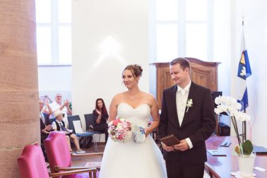 Hochzeit im Schloss Ettlingen und Feier im Watz