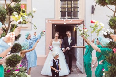 Hochzeit im Schloss Ettlingen und Feier im Watz