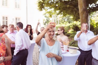 Hochzeit im Schloss Ettlingen und Feier im Watz