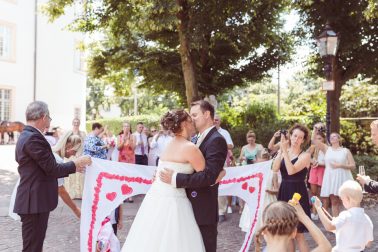 Hochzeit im Schloss Ettlingen und Feier im Watz