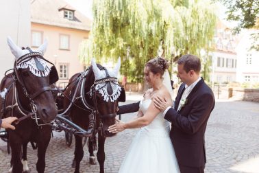 Hochzeit im Schloss Ettlingen und Feier im Watz