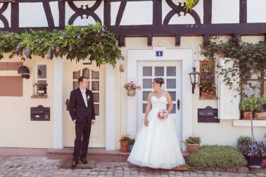 Hochzeit im Schloss Ettlingen und Feier im Watz