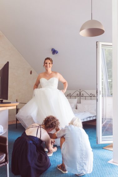 Hochzeit im Schloss Ettlingen und Feier im Watz