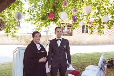 Kirchliche Trauung Schloss Heinsheim Hochzeit Sinsheim