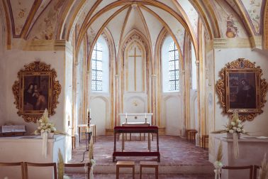 Kirchliche Hochzeit im Kloster Seeon bei Traunstein