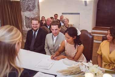 Standesamtliche Hochzeit im Kloster Seeon bei Traunstein