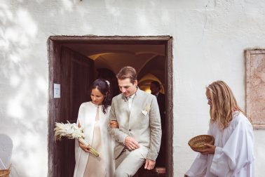 Kirchliche Hochzeit im Kloster Seeon bei Traunstein