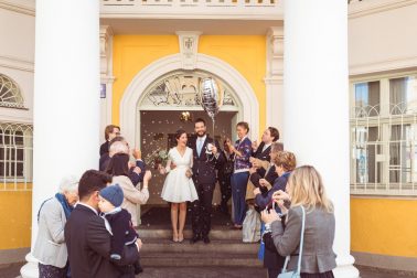 Standesamtliche Hochzeit in der Mandelstraße München