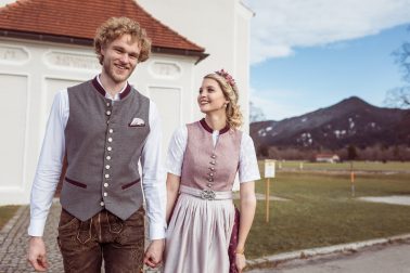 Trachtenhochzeit Brautpaar Füssen