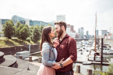 Engagementshooting-Medienhafen-Düsseldorf