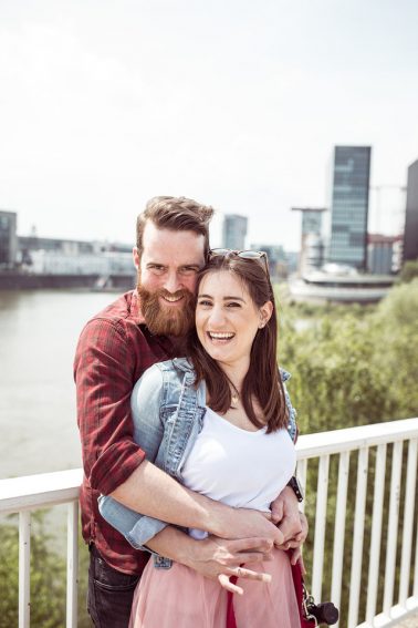 Engagementshooting-Medienhafen-Düsseldorf