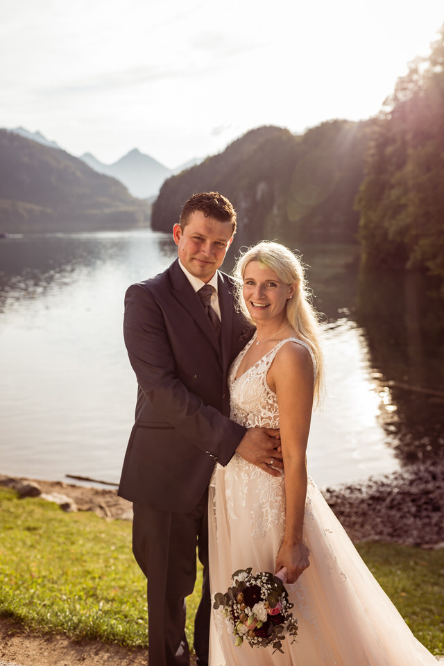 After Wedding Shooting am Schloss Neuschwanstein in Füssen