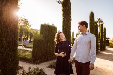 Schwangerschaftsshooting in Barcelona
