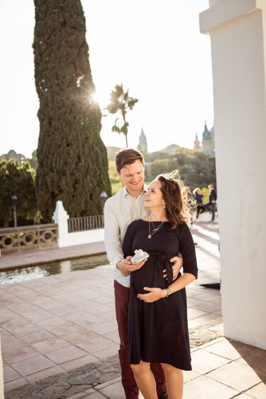 Schwangerschaftsshooting in Barcelona