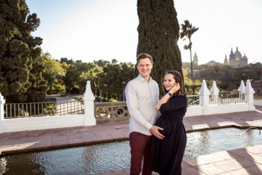 Babybauchshooting in Barcelona