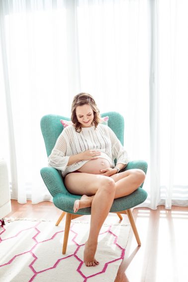 Babybauch Homestory