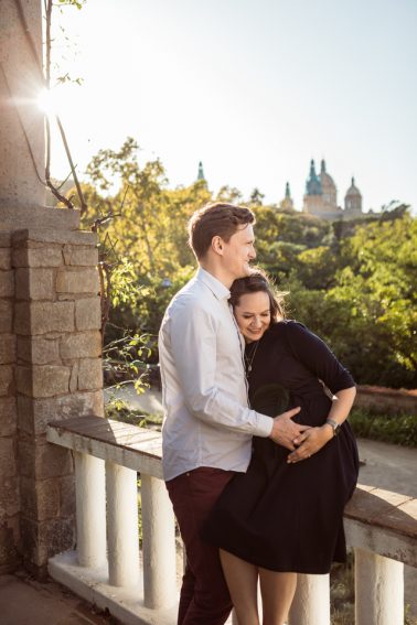 Schwangerschaftsshooting in Barcelona