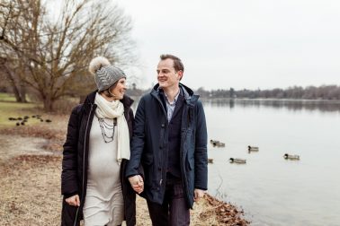 Babybauchshooting in München