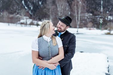 Elopment Hochzeit in den Bergen in Österreich