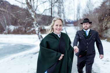 Elopment Hochzeit in den Bergen in Österreich