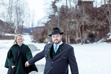 Elopment Hochzeit in den Bergen in Österreich
