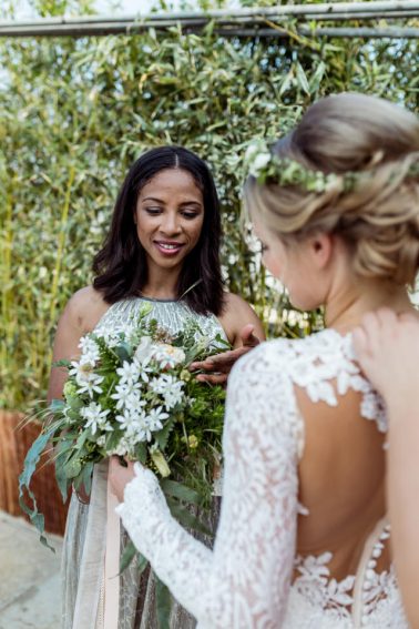 Hochzeit im Gewächshaus Decher in Karben
