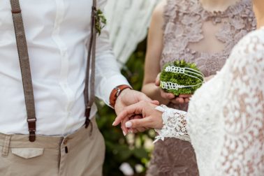 Hochzeit im Gewächshaus Decher in Karben