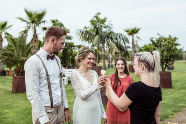 Hochzeit im Gewächshaus Decher in Karben