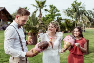 Hochzeit im Gewächshaus Decher in Karben