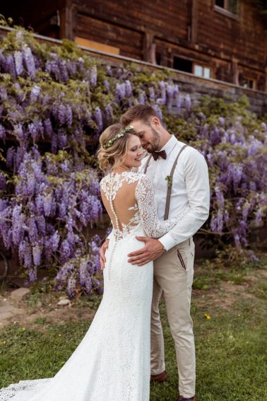 Hochzeit im Gewächshaus Decher in Karben