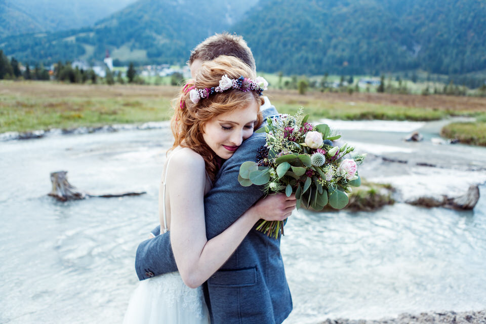 Boho Hochzeit in Sankt Urlich im Pillerseetal in Tirol