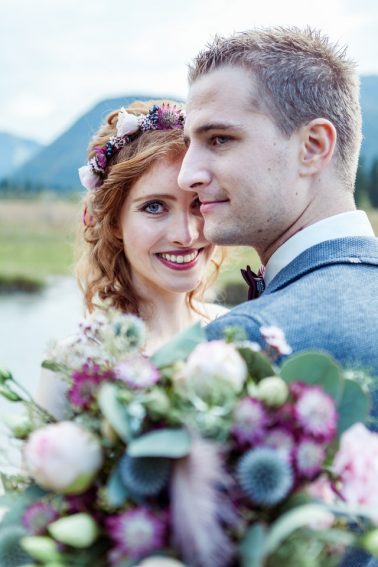Boho Hochzeit in Sankt Urlich im Pillerseetal in Tirol