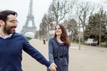 Paarshooting am Eifelturm in Paris
