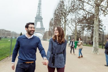Paarshooting am Eifelturm in Paris