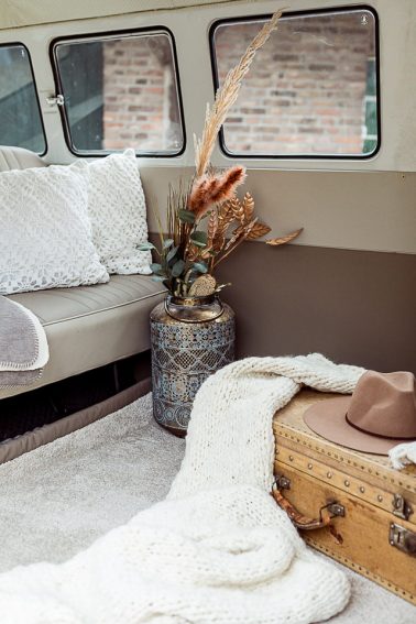 Deko Inspiration Bulli Boho Hochzeit Mühlenhof Kalkar