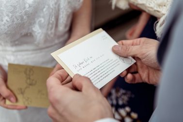 Eheversprechen Boho Hochzeit Mühlenhof