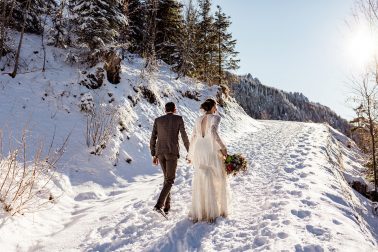 Winter Hochzeit Schloss Neuschwanstein im Allgäu
