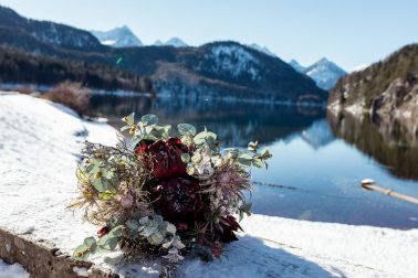 Elopement Hochzeit Schloss Neuschwanstein