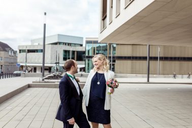 Standesamtliche Winter Hochzeit in Ratingen 3