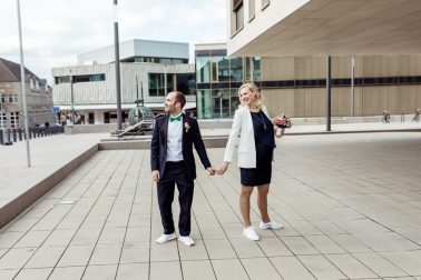 Standesamtliche Winter Hochzeit in Ratingen 3