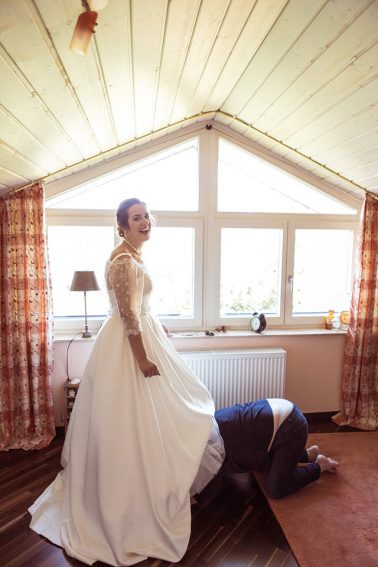 Vintage Hochzeit in Knittlingen mit Bulli
