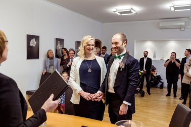 Winterhochzeit Standesamtliche Trauung in Ratingen