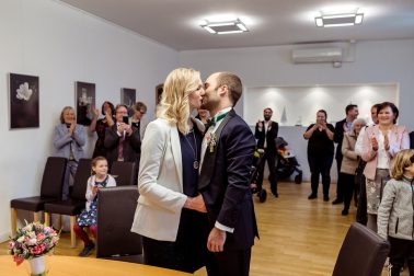 Winterhochzeit Standesamtliche Trauung in Ratingen