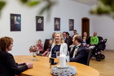 Winterhochzeit Standesamtliche Trauung in Ratingen
